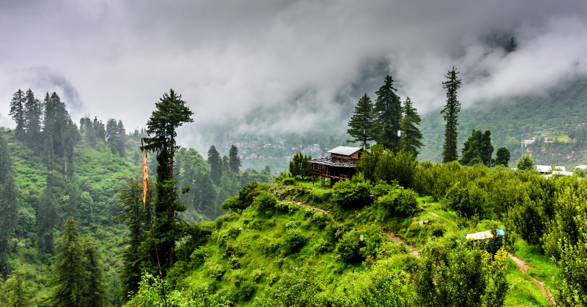 best places visit India in rainy season