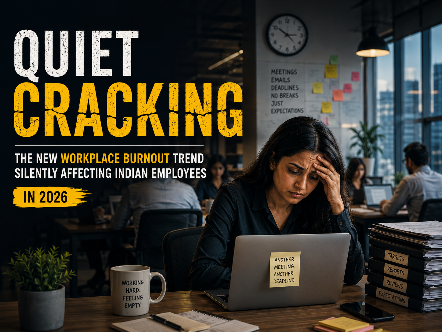 Quiet Cracking, the Burnout Nobody’s Actually Talking About in Indian Offices Right Now