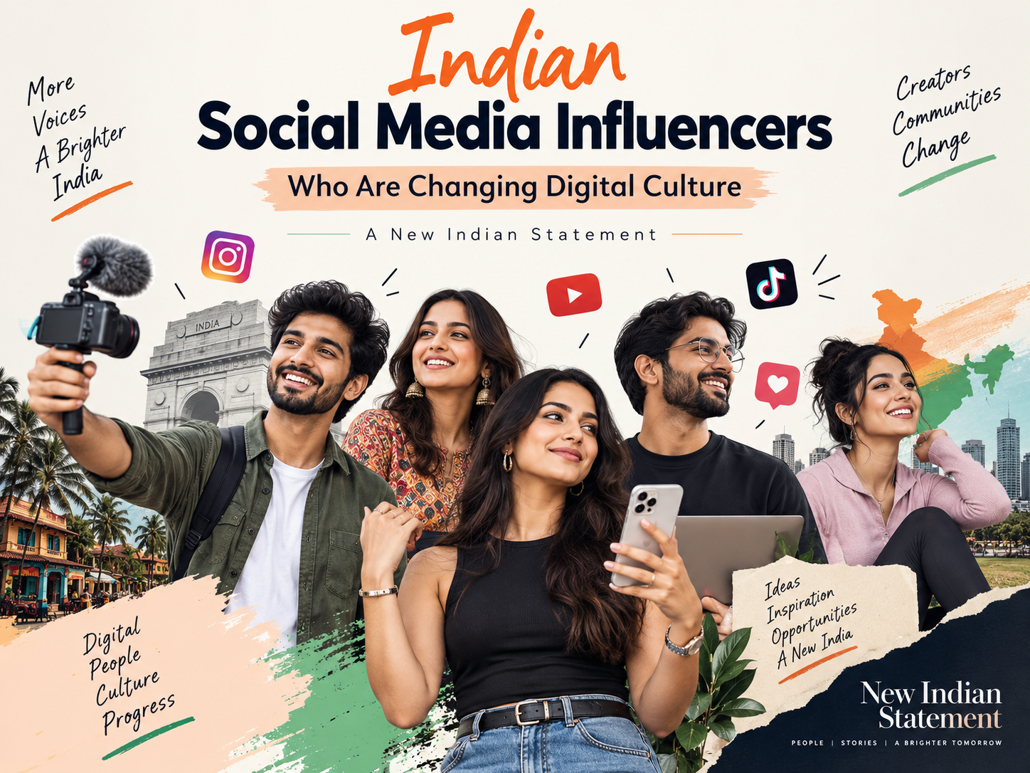 Indian Social Media Influencers Who Are Changing Digital Culture