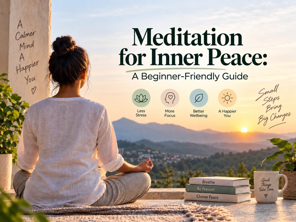 Meditation for Inner Peace: A Beginner-Friendly Guide