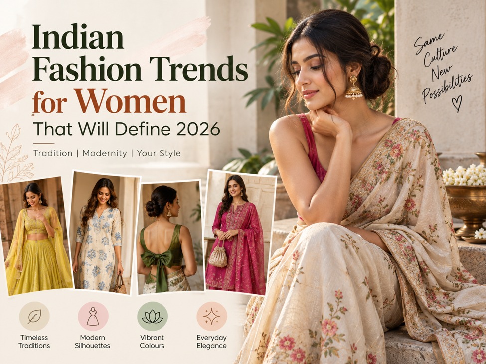 Indian Fashion Trends for Women That Will Define 2026