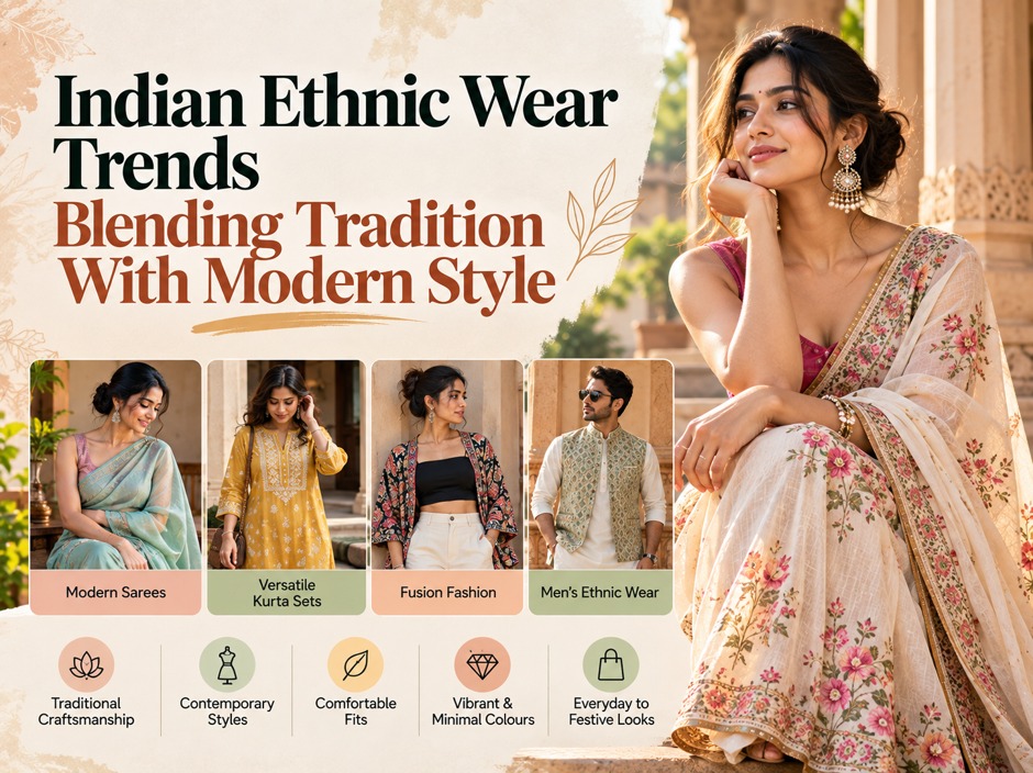 Indian Ethnic Wear Trends: Tradition Meets Modern Style
